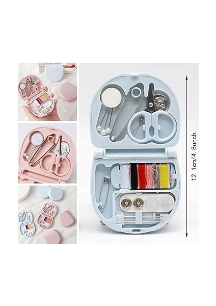 Fonksiyonlu Mini Çanta Boy Seyahat Tipi Dikiş Seti fiyatları