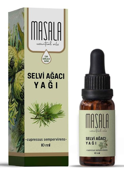 Masala Saf Selvi (Servi) Yağı 10 Ml. - (Cypress Essential Oil) fiyatları