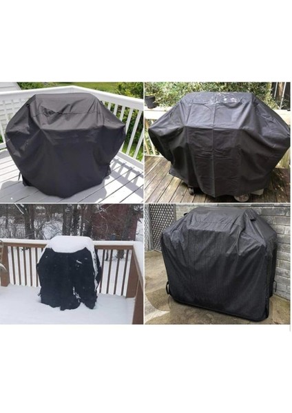 Barbekü Mangal Koruyucu Branda Örtü 125X100X150CM Bbq Grill Barbeque Cover fiyatları
