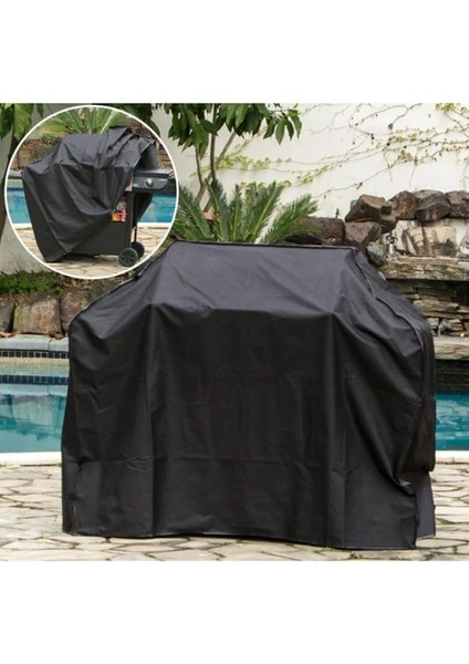 Barbekü Mangal Koruyucu Branda Örtü 125X100X150CM Bbq Grill Barbeque Cover indirimleri