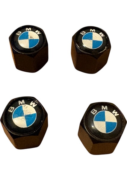 Klasik Mavi Logolu Metal 4 Adet Sibop Kapak