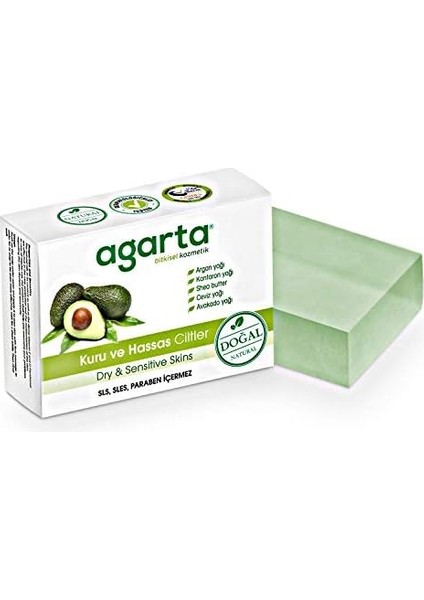 Agarta Doğal Kuru ve Hassas Ciltler Sabunu 150 gr