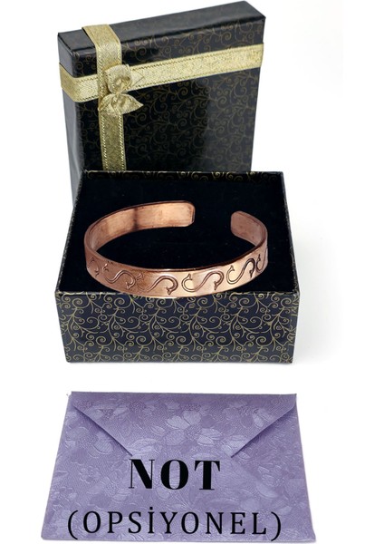 El Yapımı Ayarlanabilir Saf Bakır Bileklik, Bakır Bilezik BB-334