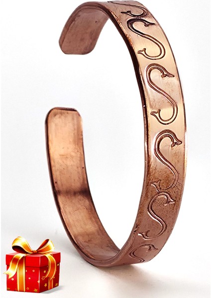 El Yapımı Ayarlanabilir Saf Bakır Bileklik, Bakır Bilezik BB-334 fiyatları