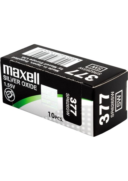 Sılver Oxide 377 SR626SW Pil 10&apos;lu Paket