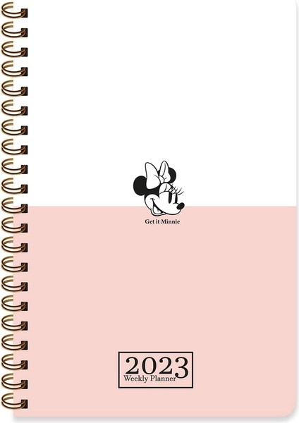 Minnie Mouse 2023 Haftalık Ajanda - Get It, 13X19,5