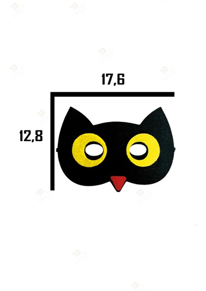Baykuş Kaliteli Keçe Hayvan Figürlü Maske modelleri