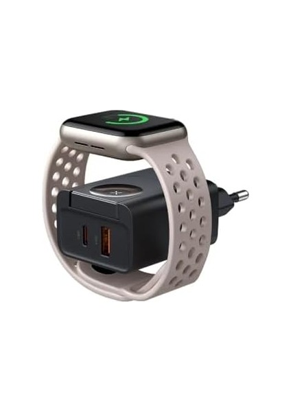 CH-3700 30W 2'si 1 Arada Kablosuz ve Seyahat Şarj Adaptörü modelleri
