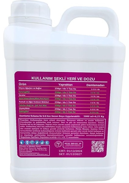 Fosfor Içerikli Sıvı Gübre-Bitiyi Geliştirir- Korur-Ürün Sayısını ve Kalitesini Artırır. modelleri