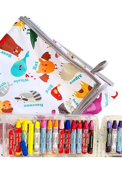 Zoo, 145X300CM Su Geçirmez, Yer/masa Örtüsü, Aktivite, Yemek ve Oyun Için, Doğa Dostu ve Çevreci fiyatları