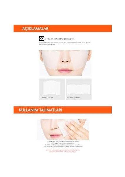 Mıssha Çok Amaçlı Pamuk Makyaj Pedleri 60ADET1/2 Soft Cotton Pads