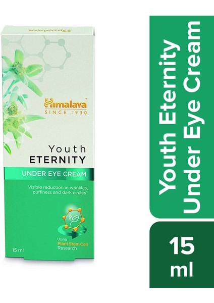 Himalaya Since 1930 Youth Eternity Yaşlanma Karşıtı Göz Altı Kremi 15 Ml, Kırışıklık Karşıtı, Nemlendirici