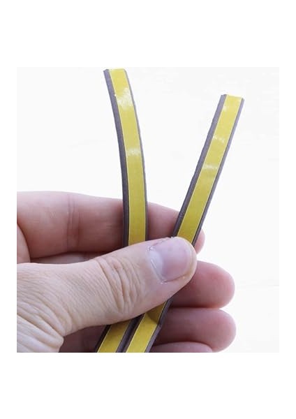 Kapı Pencere Su Soğuk Geçirmez Izolasyon Bandı Yalıtım Fitili (2X6=12MT, Kahverengi) fırsatları