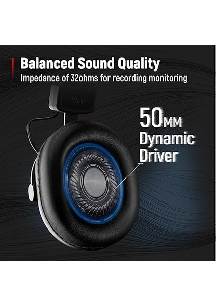 Podcast Izleme Için Kayıt Üzerinden Kulak Kablolu Kulaklıklar Için Stüdyo Monitör Kulaklıklar, Çıkarılabilir Kablolarla Rahat Ekipman Akışı 3,5 mm Veya 6,35 mm Jak, Siyah, Pc/mikser-H8 fiyatları