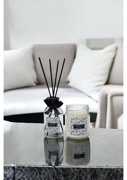 Kokulu Kavanoz Mum ve 100 ml Oda Kokusu Seti fiyatları