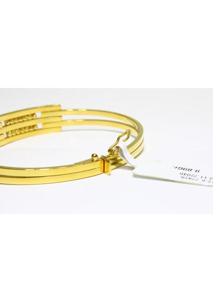 14 Ayar Altın 3 Sıralı Dorikalı Kaburga Kelepçe Bilezik 9.89 gr indirimleri