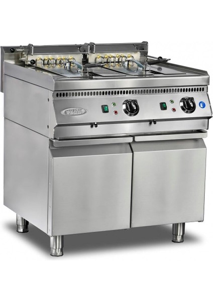 Elektrikli Fritöz 900 Seri 24 + 24 Lt 80 x 90 x 85 (Cm)