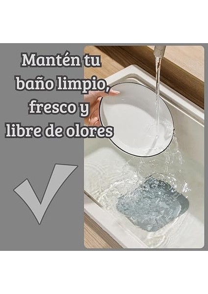 Koku ve Böcek Önleyici Gider Kapağı | Silikon Drenaj Tıkacı, Gider Koruyucu Tıpa | Banyo, Mutfak, Balkon, Lavabo Için Uyumlu Su Sızdırmaz Gider Tıkacı 15 * 15 cm Siyah fiyatları