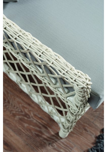 Rattan Icon Bahçe Mobilyası 2+1+1+Camlı Masa fiyatları