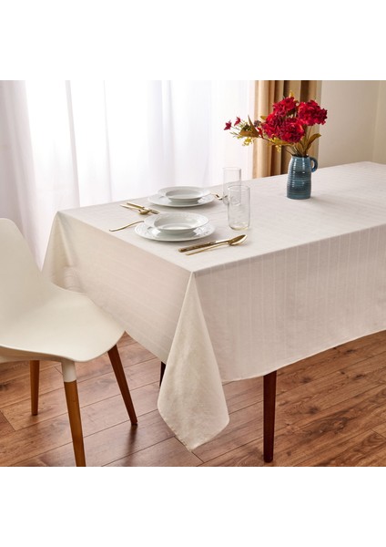 Soft Breeze Masa Örtüsü - Kırık Beyaz - 140X200 cm