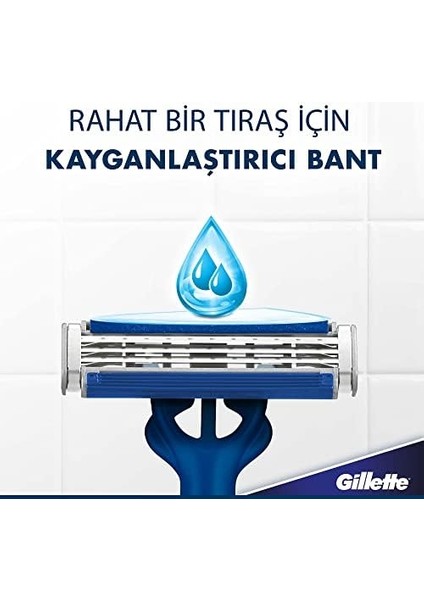 Gillette Blue3 Slalom Kullan At Tıraş Bıçağı 8'li Standart fiyatları
