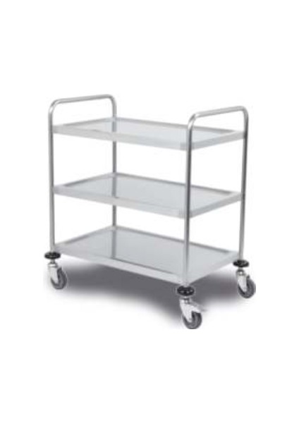 Servis ve Taşıma Arabası 2 Katlı 91 x 53 x 90 (Cm)