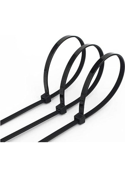 Adet Kablo Bağı Seti, Amerikan Kelepçesi, Cırt Elektrik Kablo Bağı, Dayanıklı ve Çok Yönlü Kullanım Için Ideal, Organizasyon ve Düzenleme (Siyah, 2,5X200MM) modelleri