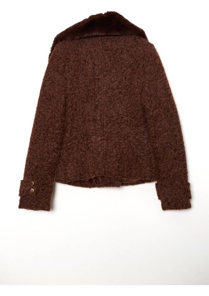 Kürklü Fermuar Çepli Ceket fiyatları