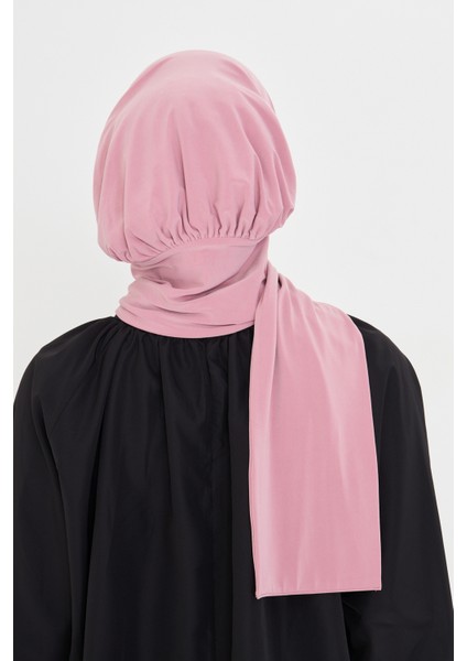 Pudra Pratik Hazır Geçmeli Tesettür Bone Sandy Boyunluklu Çıtçıtlı 2505_06 fırsatları