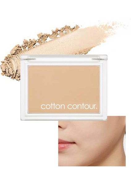 Mıssha Yumuşak Dokulu Kolay Uygulanabilen Kontür Cotton Contour (Baked Bagel)