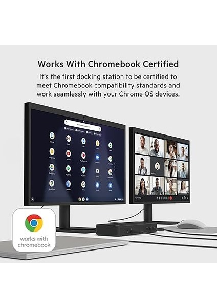 USB C Bağlantı Istasyonu (2 HDMI 2.0 Bağlantı Noktası, 2 Displayport 1.4, 3 USB C, 5 USB A Bağlantı Noktası, USB C Aygıtları Için 1 Gigabit Ethernet Bağlantı Noktası) indirimleri