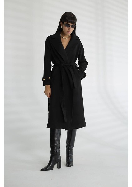 Kadın Gold Dügmeli Kaban modelleri