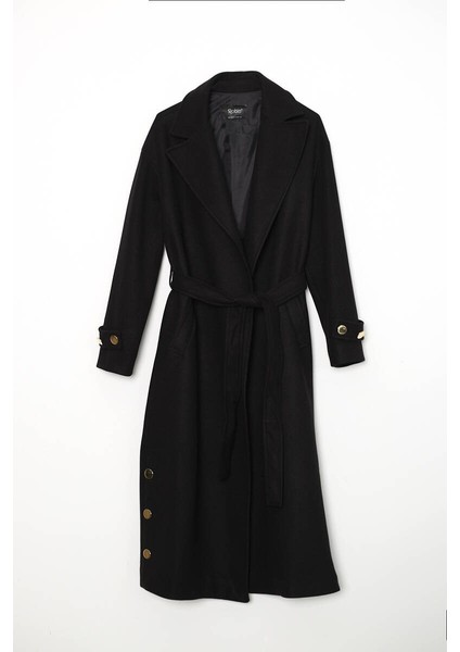 Kadın Gold Dügmeli Kaban fırsatları