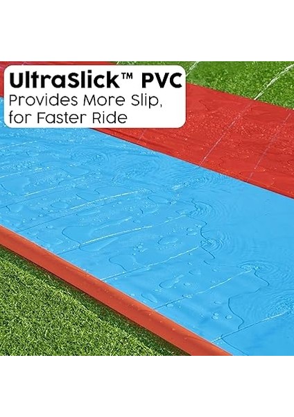 H2OGO! Tsunami Splash Ramp Çift Kaydırak 488 cm indirimleri