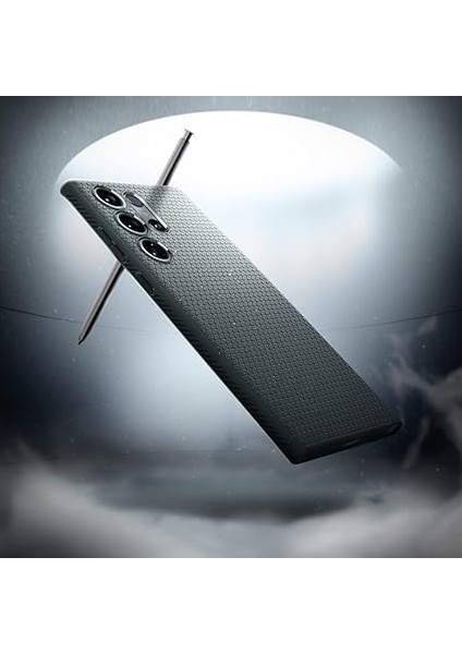 Galaxy S23 Ultra ile Uyumlu Kılıf Liquid Air Abyss Green - ACS05615 fiyatları