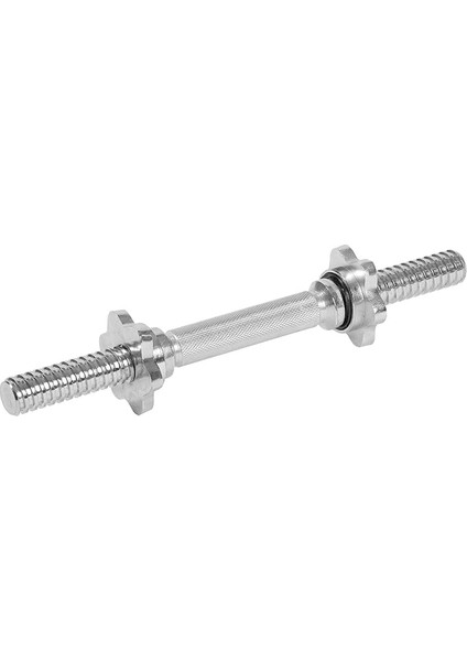Kısa Krom Halter Barı, Boy 36 Cm, Çap 2.5 Cm, Ağırlık 1.5 kg