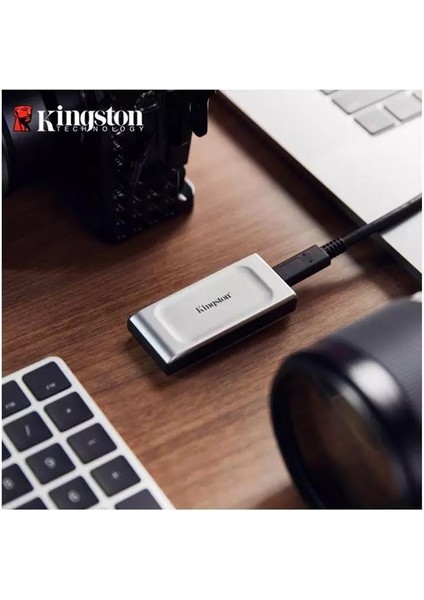 Kingston 2tb SXS2000-2000GA USB 3.2 Type-C Gri Gen 2 2000MB OKUMA-2000MB Yazma Taşınabilir SSD fiyatları
