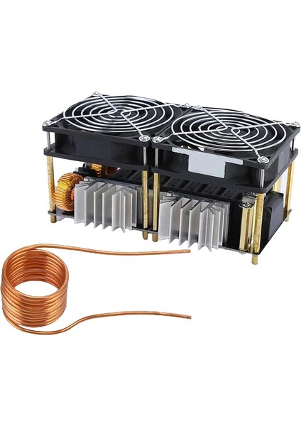 2500W 50A Dc 12-48V Indüksiyonlu Isıtma Kurulu Zvs Güç Kaynağı Modülü Yüksek Frekanslı Alçak Gerilim Flyback Sürücü Isıtıcı Tesla Bobini Isıl Işlem Metal Eritme Için