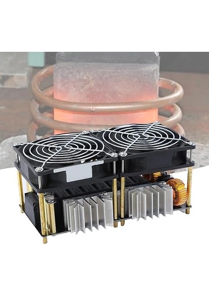 2500W 50A Dc 12-48V Indüksiyonlu Isıtma Kurulu Zvs Güç Kaynağı Modülü Yüksek Frekanslı Alçak Gerilim Flyback Sürücü Isıtıcı Tesla Bobini Isıl Işlem Metal Eritme Için indirimleri