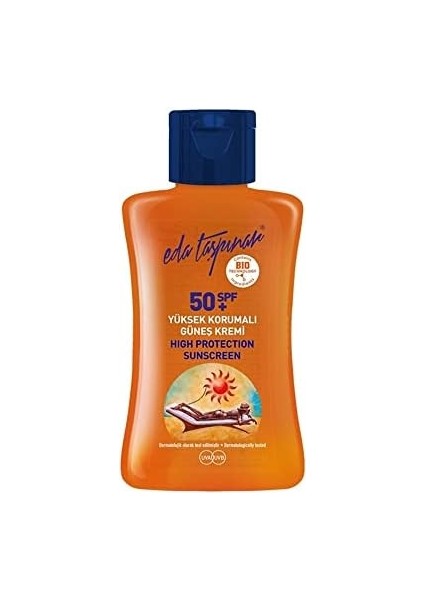 Eda Taşpınar Mini Seyahat Yüksek Korumalı Güneş Kremi Spf 50 50 ml