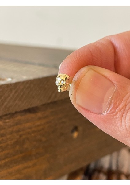 925 Ayar Gümüş Iskelet Taşlı Göz Kıkırdak Helix Tragus Piercingi Gümüş Piercingi modelleri