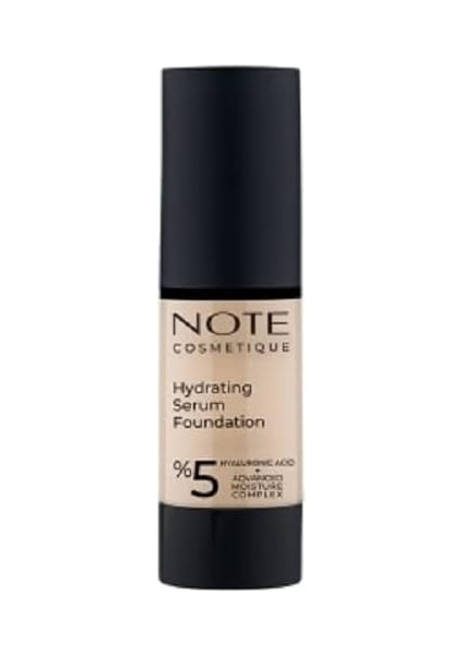 Note Hydrating 100 Nemlendirici Etkili Hyaluronik Asitli Spf 50 Serum Fondöten