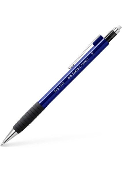 Grip 1345/47 Versatil, 0.5 Mm, Lacivert, Ergonomik Tutuş, Yaylı Uç, Uzun Silgi, Modern Tasarım