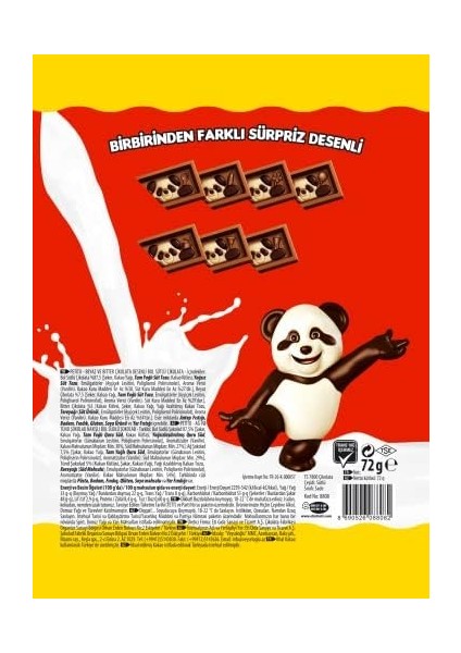 Eti Petito Mini Bol Sütlü Çikolata 72 G x 12 Adet fiyatları