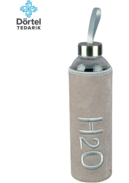 H2O Peluş Kılıflı Cam Matara 600 ml fiyatları