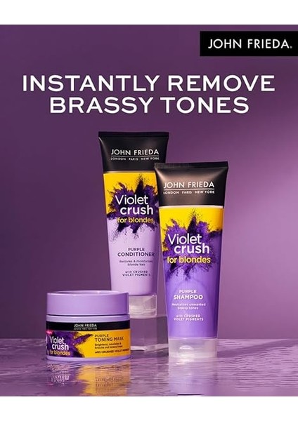 Frieda Violet Crush Sarı Saçlara Özel Menekşe Özlü Mor Şampuan 250 ml fiyatları