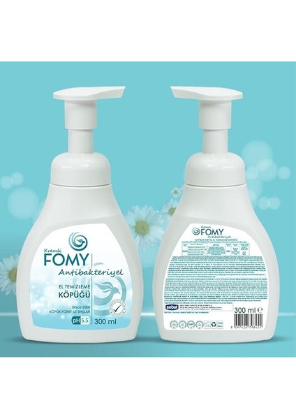 Antibakteriyel Köpük Sabun El Yüz Vücut 300 ml modelleri