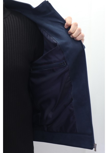 Fistan Store Erkek Hakim Yaka Spor Kesim Normal Kalıp Nubuk Mont fırsatları