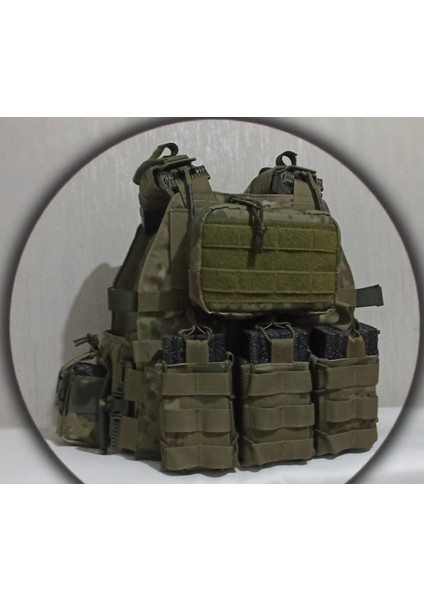 5,56 Taktik Hücüm Yeleği Tam Donanım 7 B Profosyonel Tip