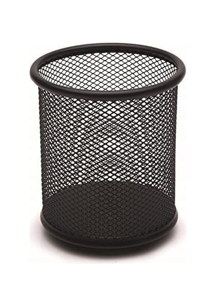 Home Masa Üstü Ofis Tipi Metal Kalemlik,perfore Kalemlik,masa Düzenleyici ve Toparlayıcı Organizer,kalem Kutusu (Siyah Silindir) modelleri